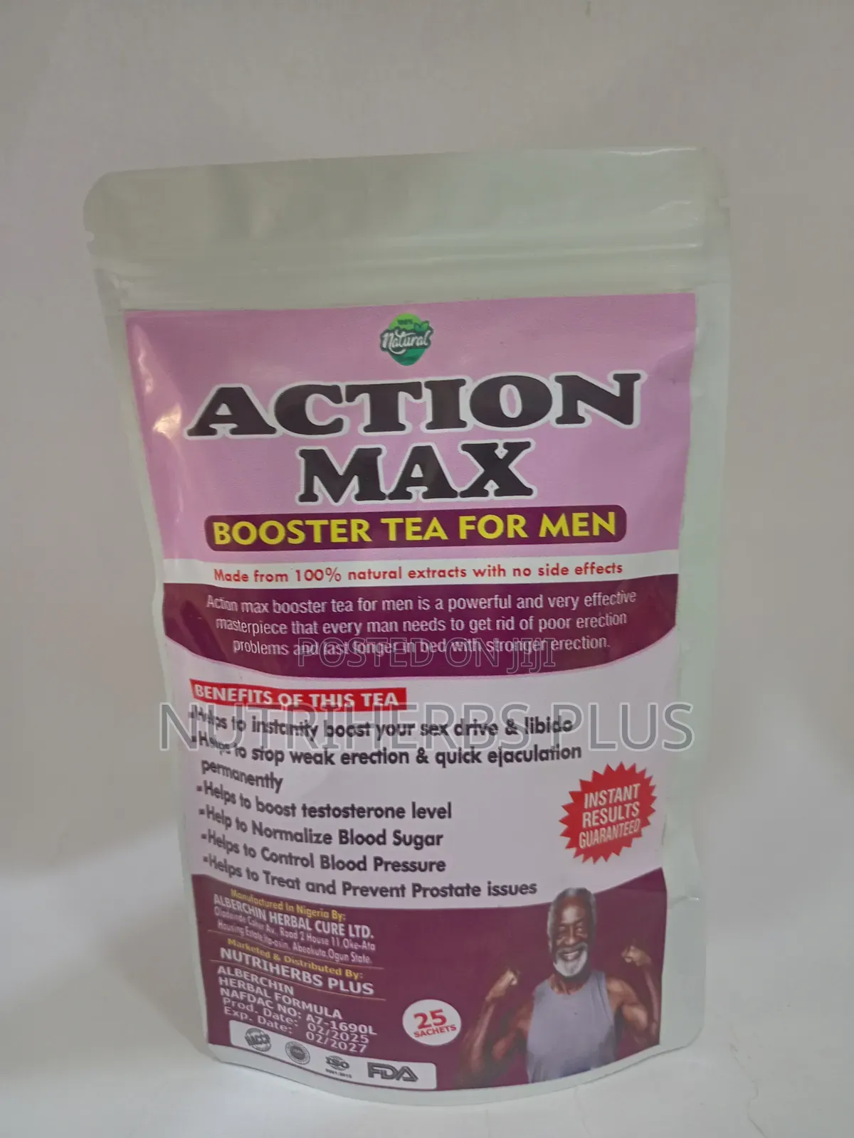 Action Max Booster Tea: Boost Sex Drive, Libido Stops Weak Erection
