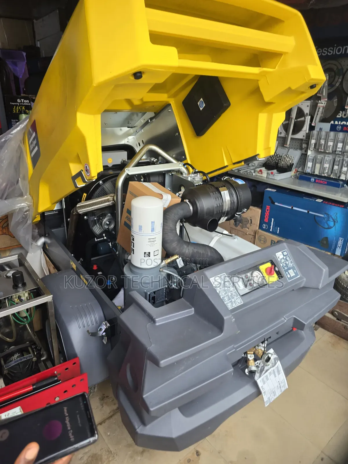 Brand New Atlas Copco Xas 88 185cfm
