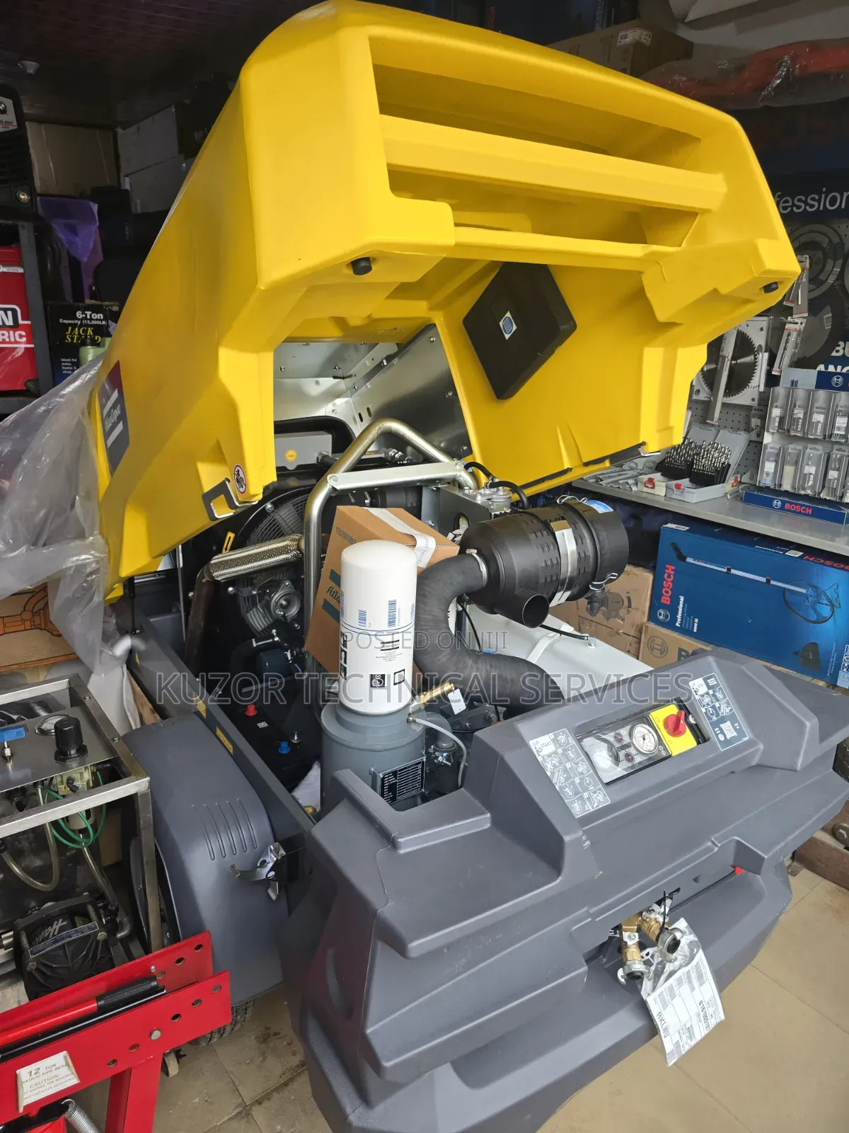 Brand New Atlas Copco Xas 88 185cfm