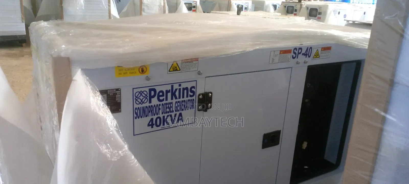 Premium Perkins 40kva Soundproof Generator for Heavy-Duty Use