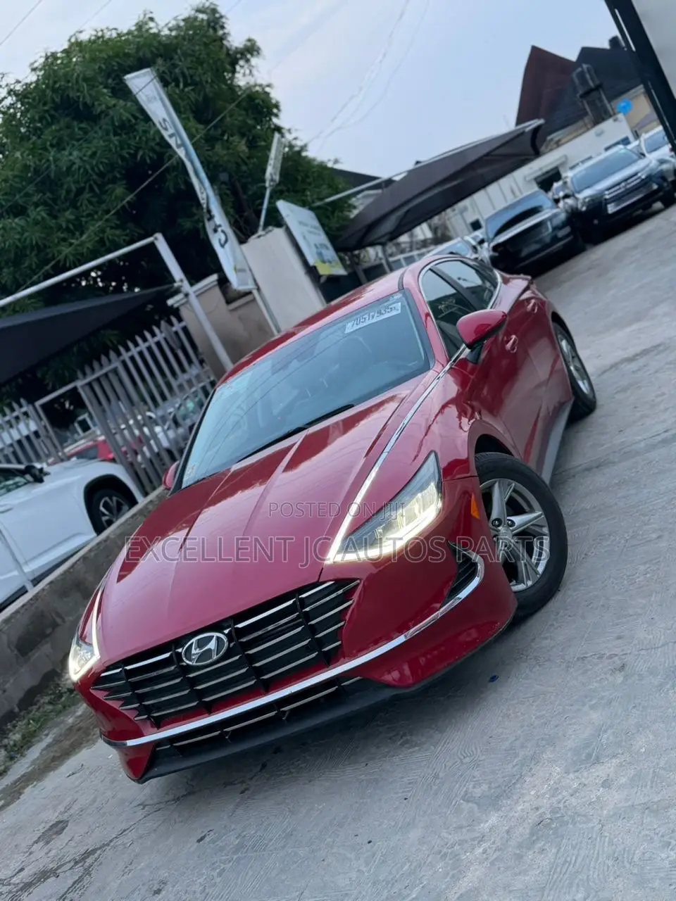 Hyundai Sonata 2021 Red