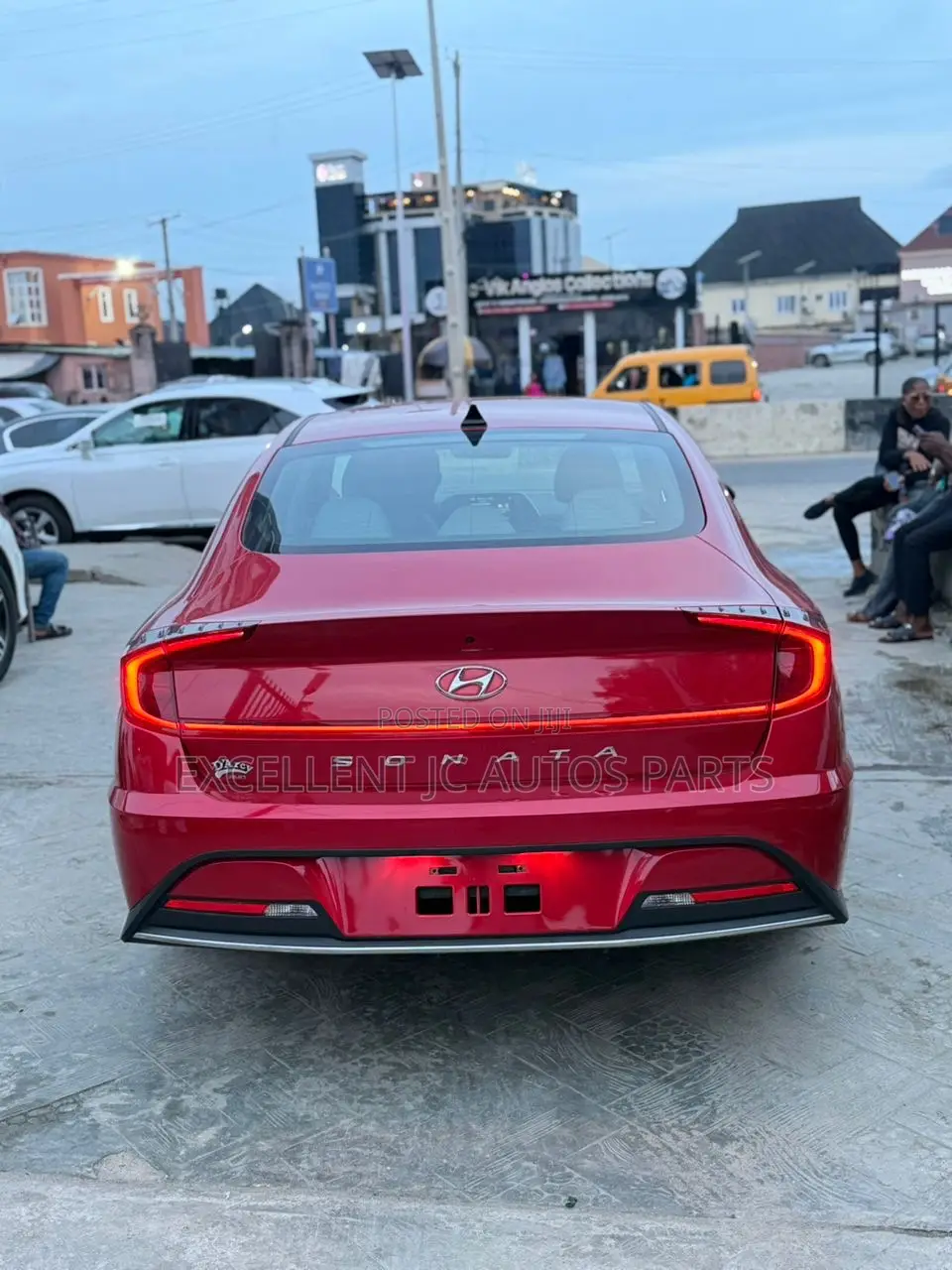 Hyundai Sonata 2021 Red