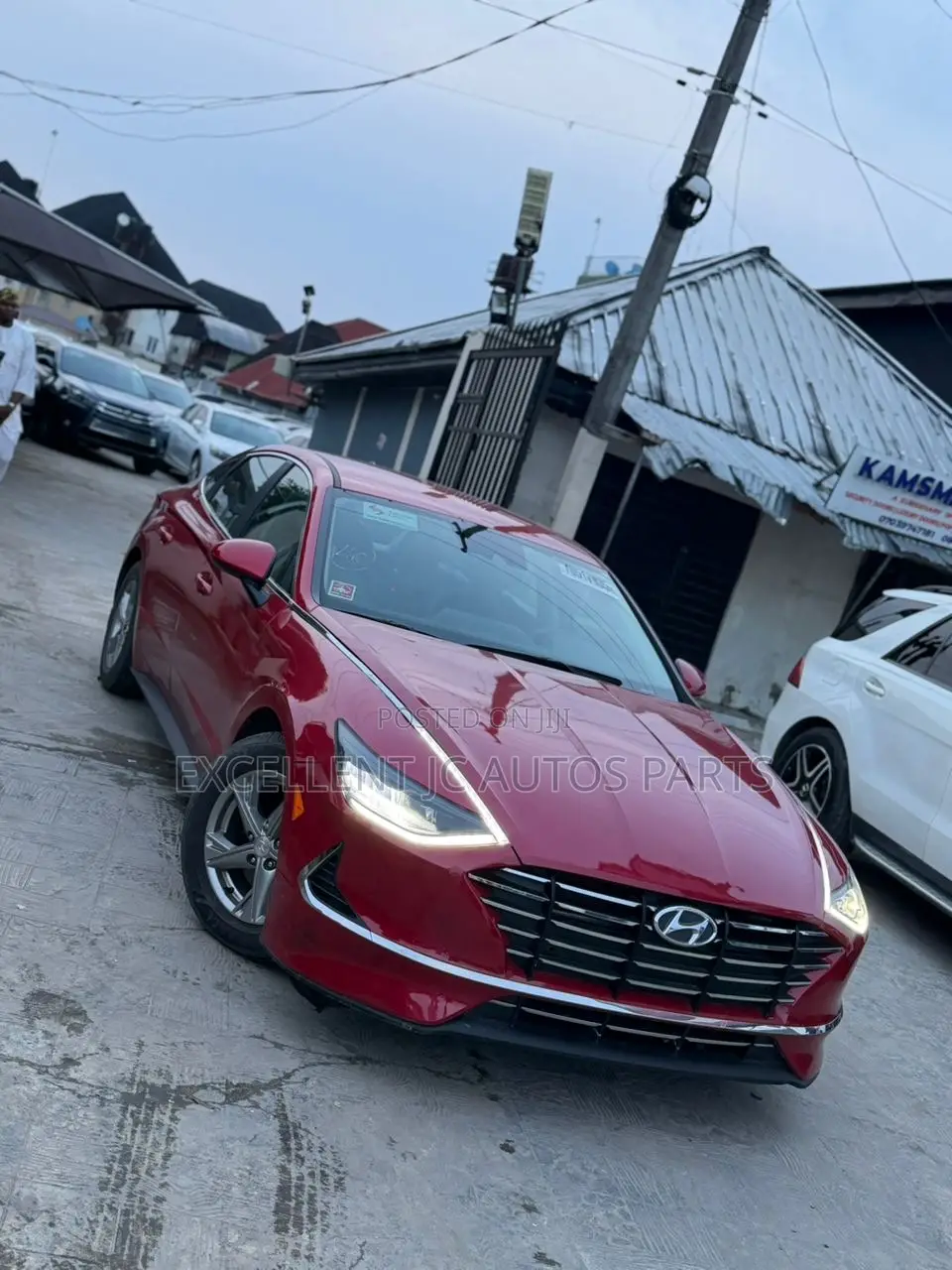 Hyundai Sonata 2021 Red