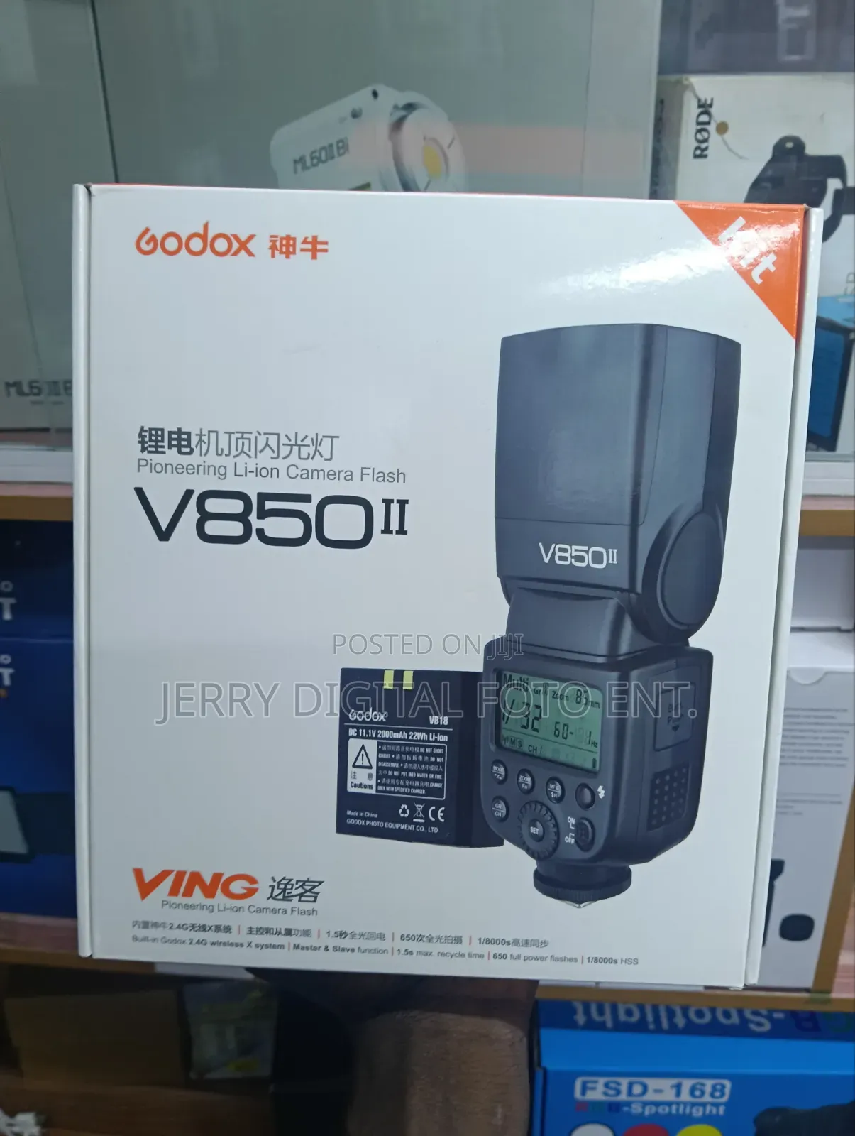 Godox V850 Ii Flash