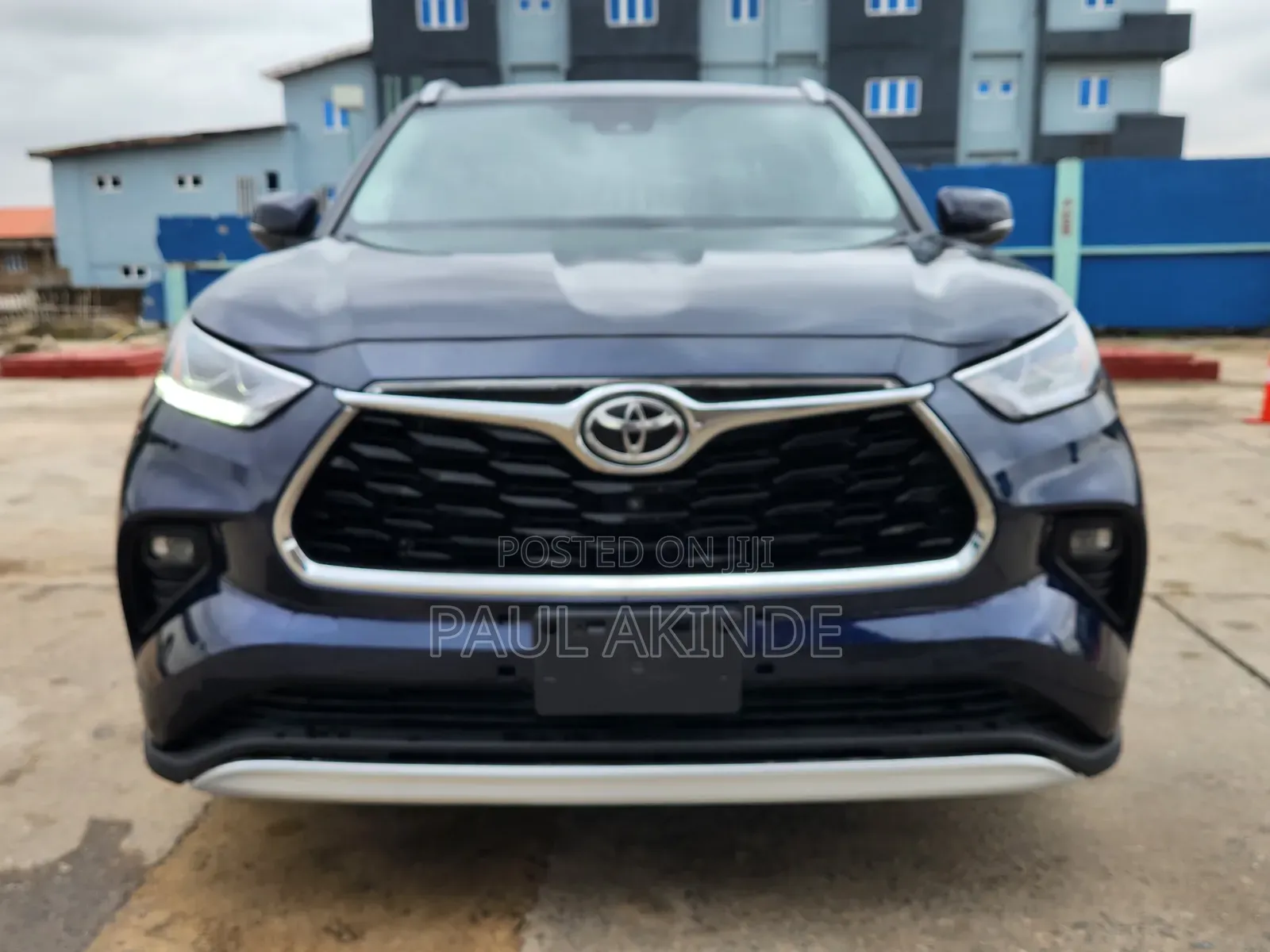 Toyota Highlander 2020 Blue
