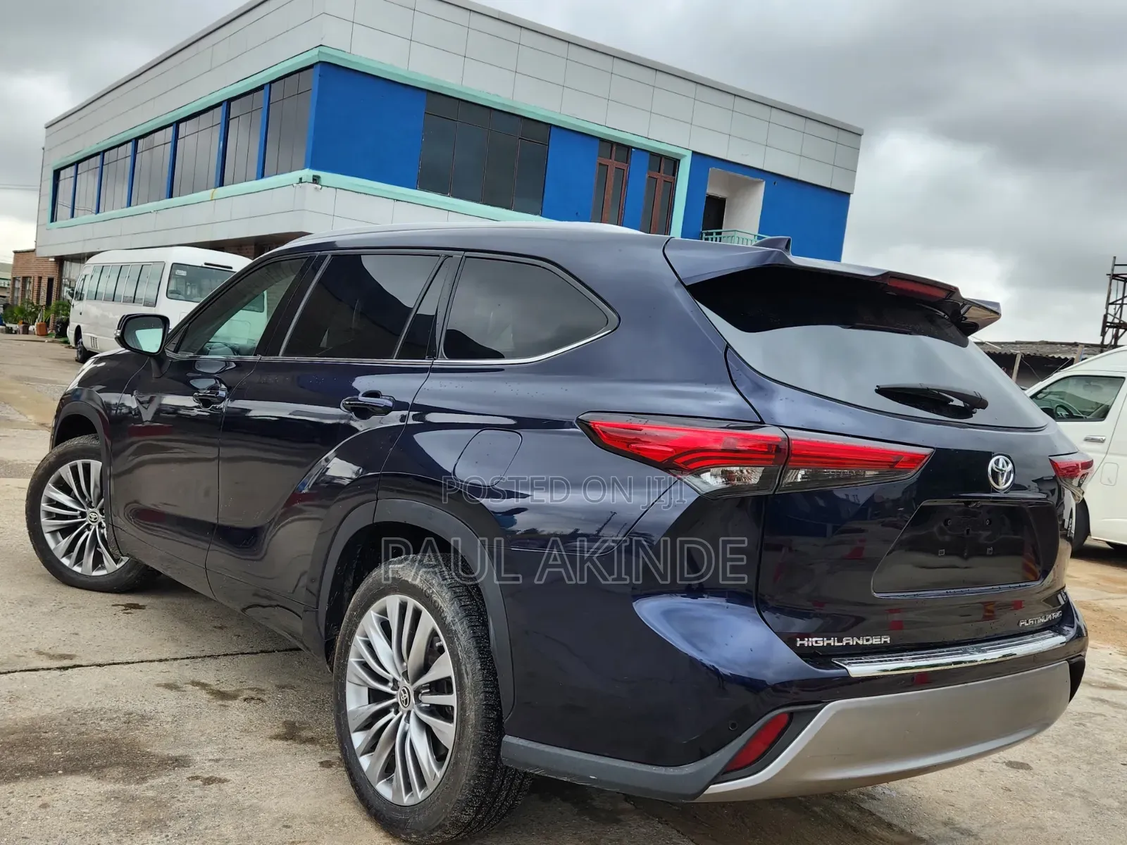 Toyota Highlander 2020 Blue