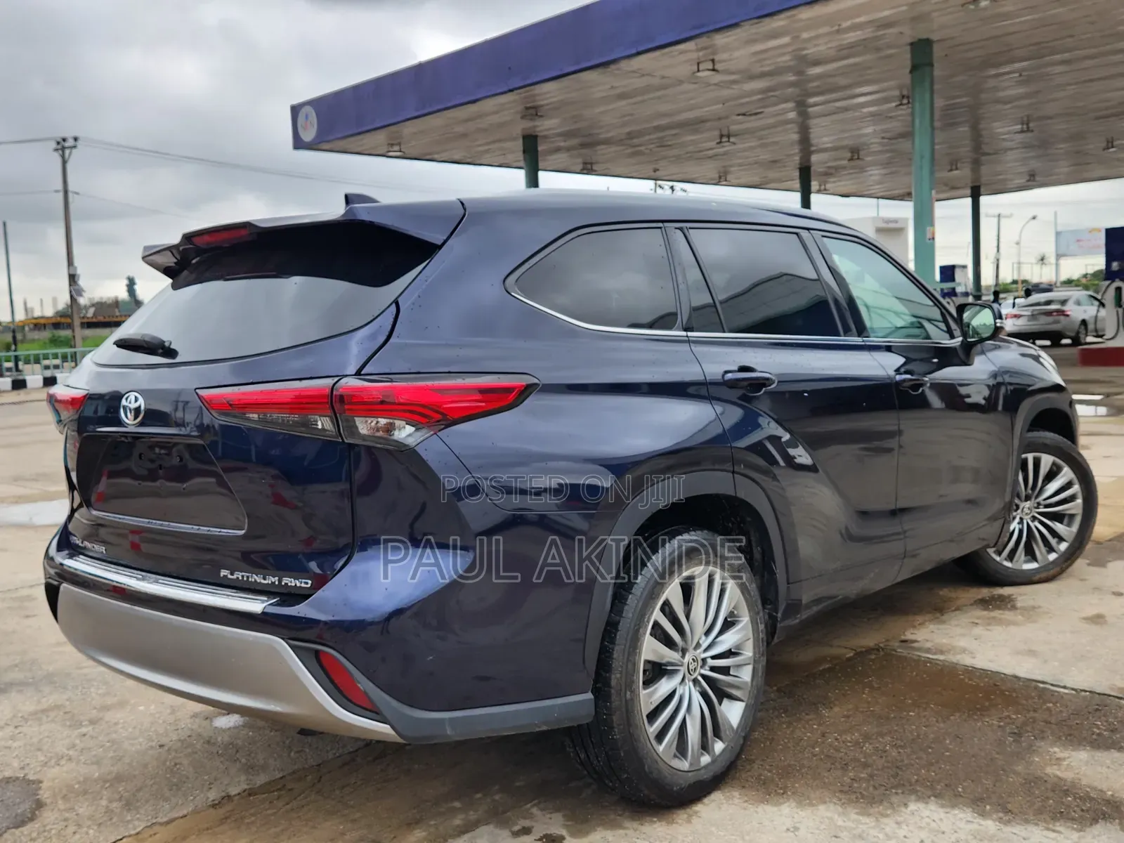 Toyota Highlander 2020 Blue