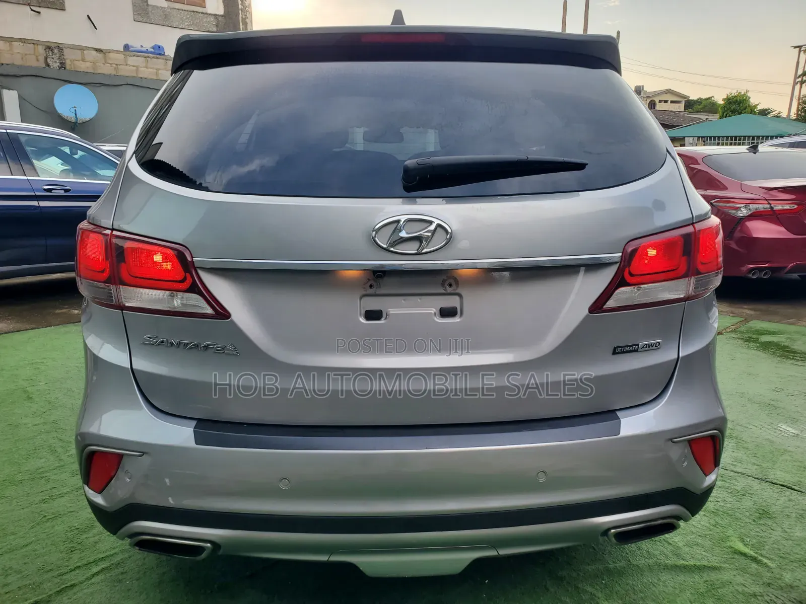 Hyundai Santa Fe Limited Ultimate AWD 2017 Silver