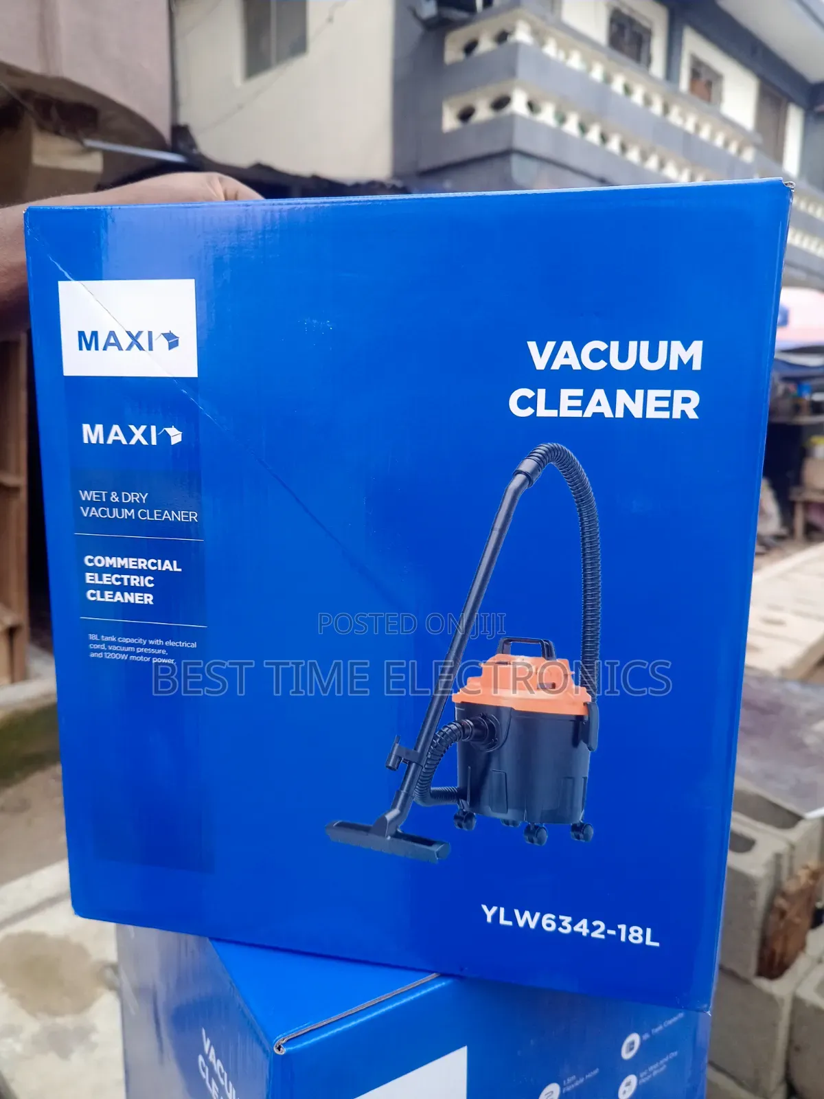 Maxi 18l Wet Dry Electric Vacuum Cleaner