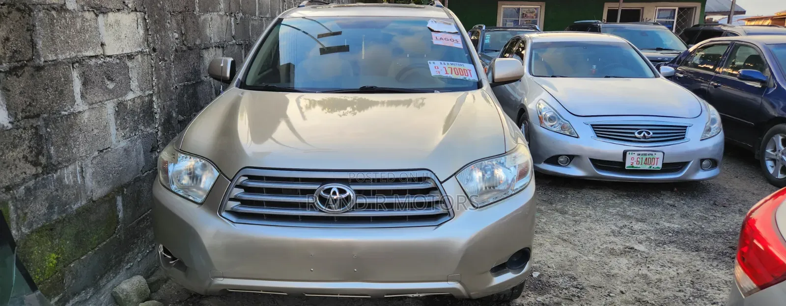 Toyota Highlander 2009 Gold