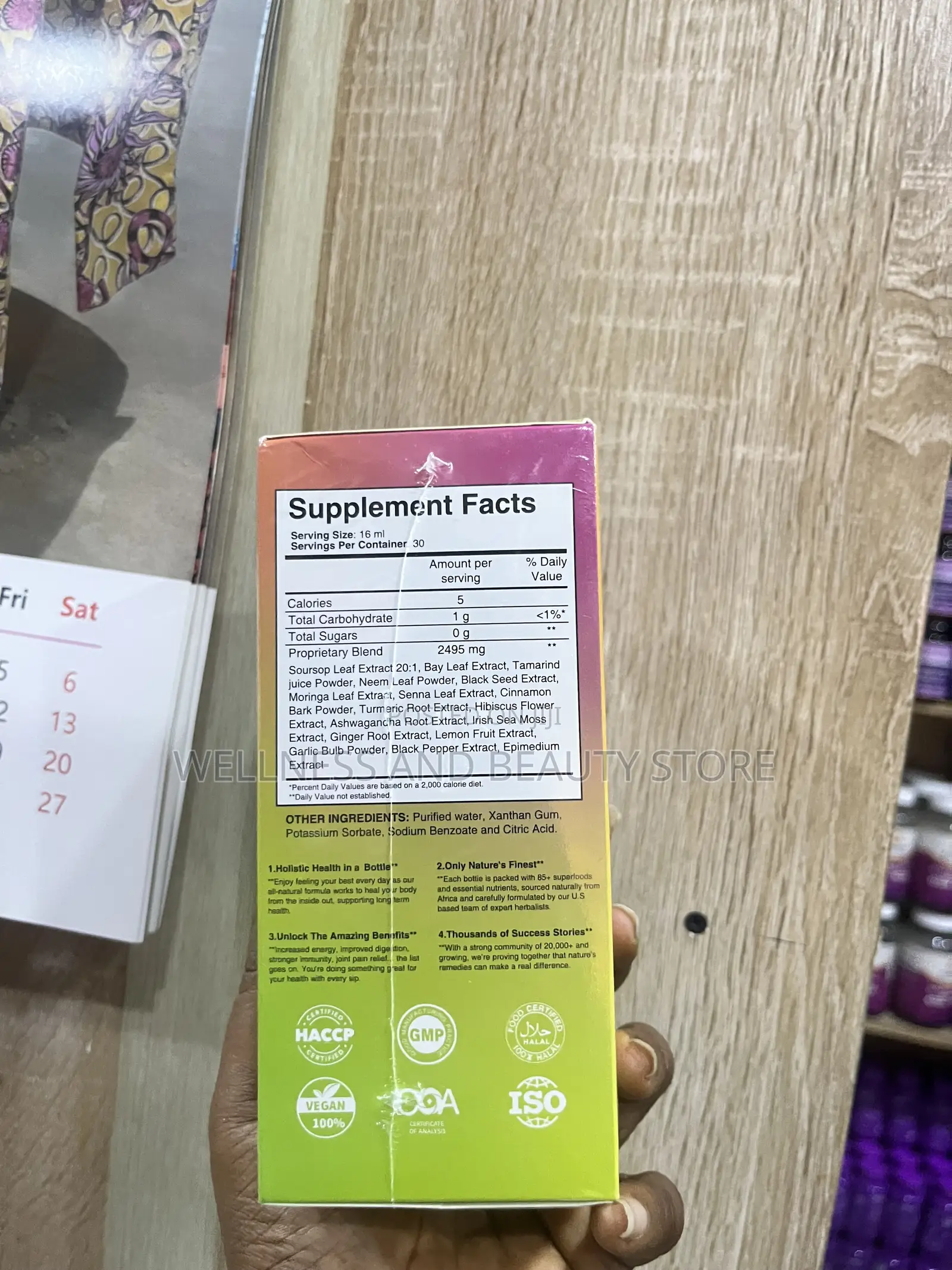 Exotic Soursop Bitters | Herbal Wellness Drink With Soursop Extract