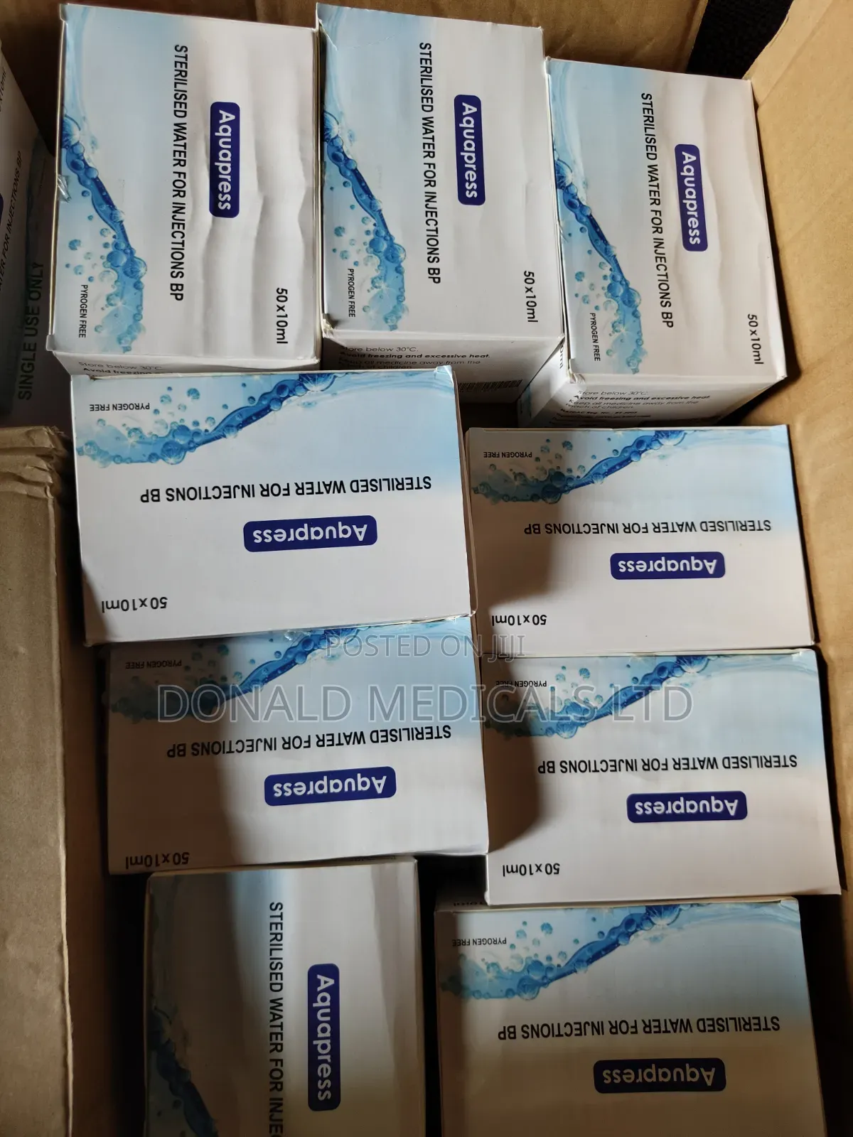 Injection Water - Aqua Press / Bac Water