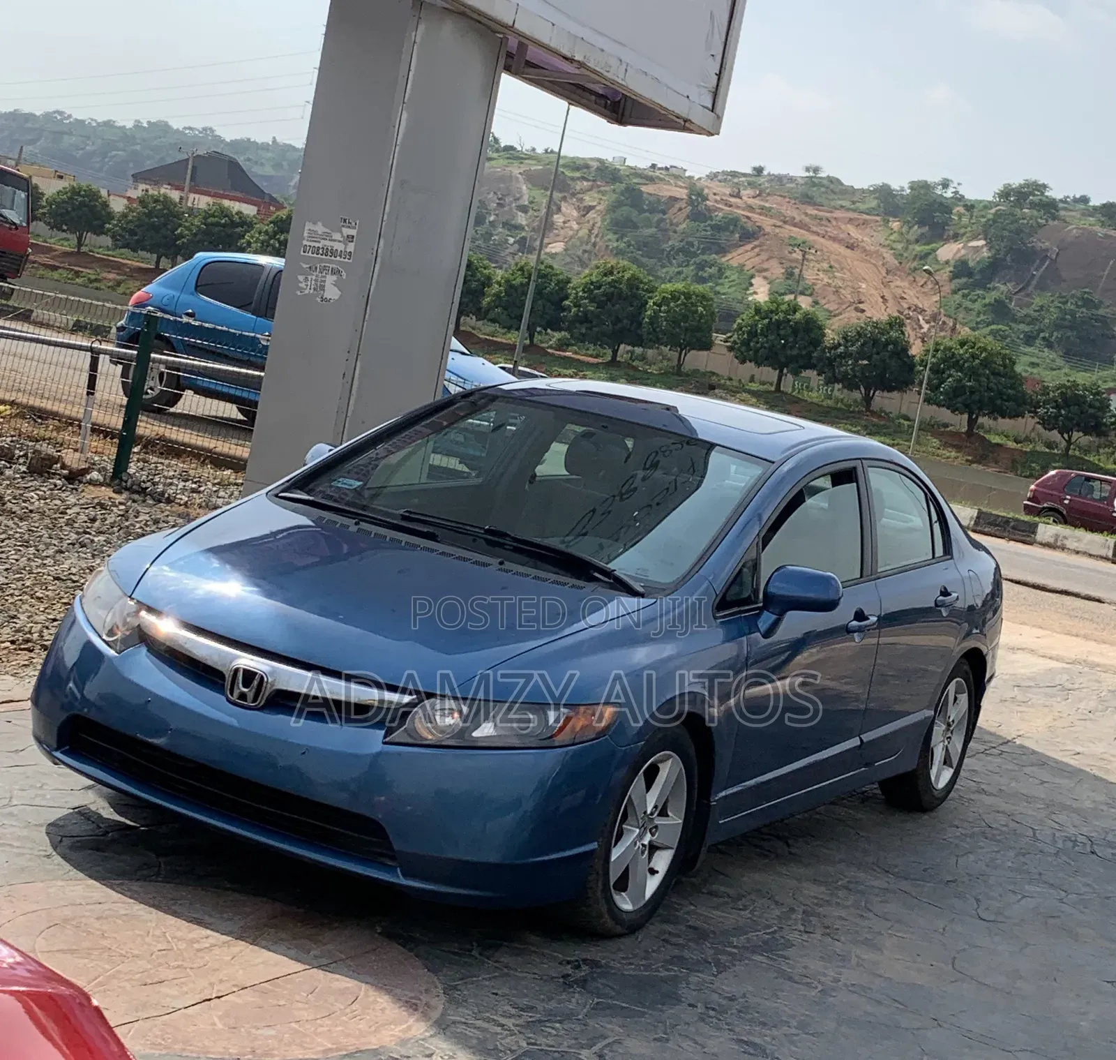 Honda Civic 2007 Blue
