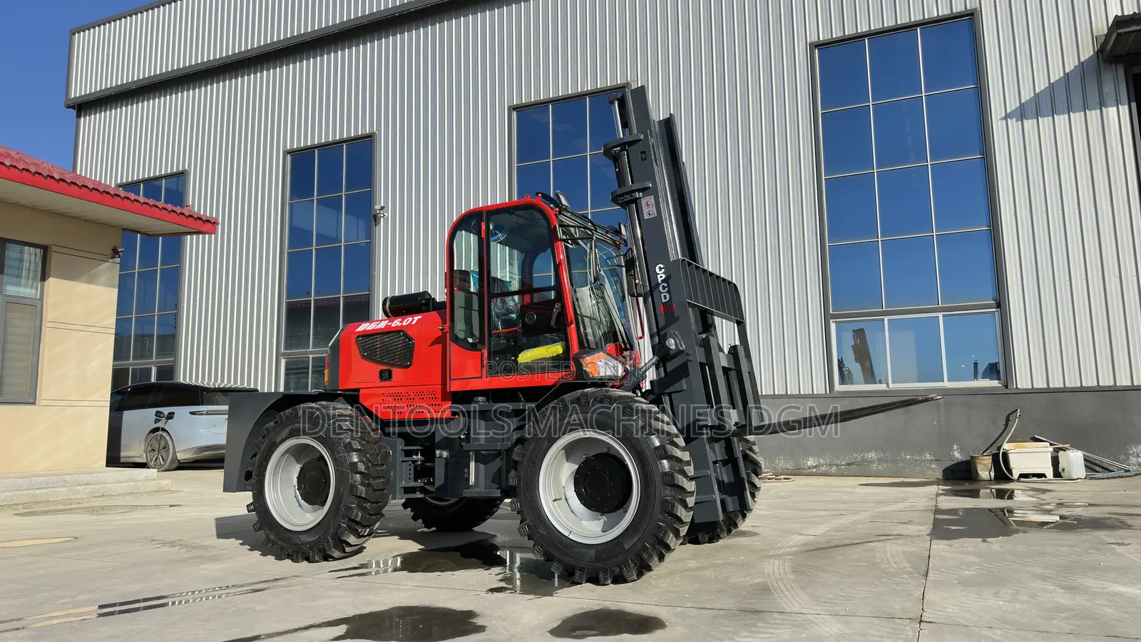 DGM Mobile Forklift Terrain 6 Tons