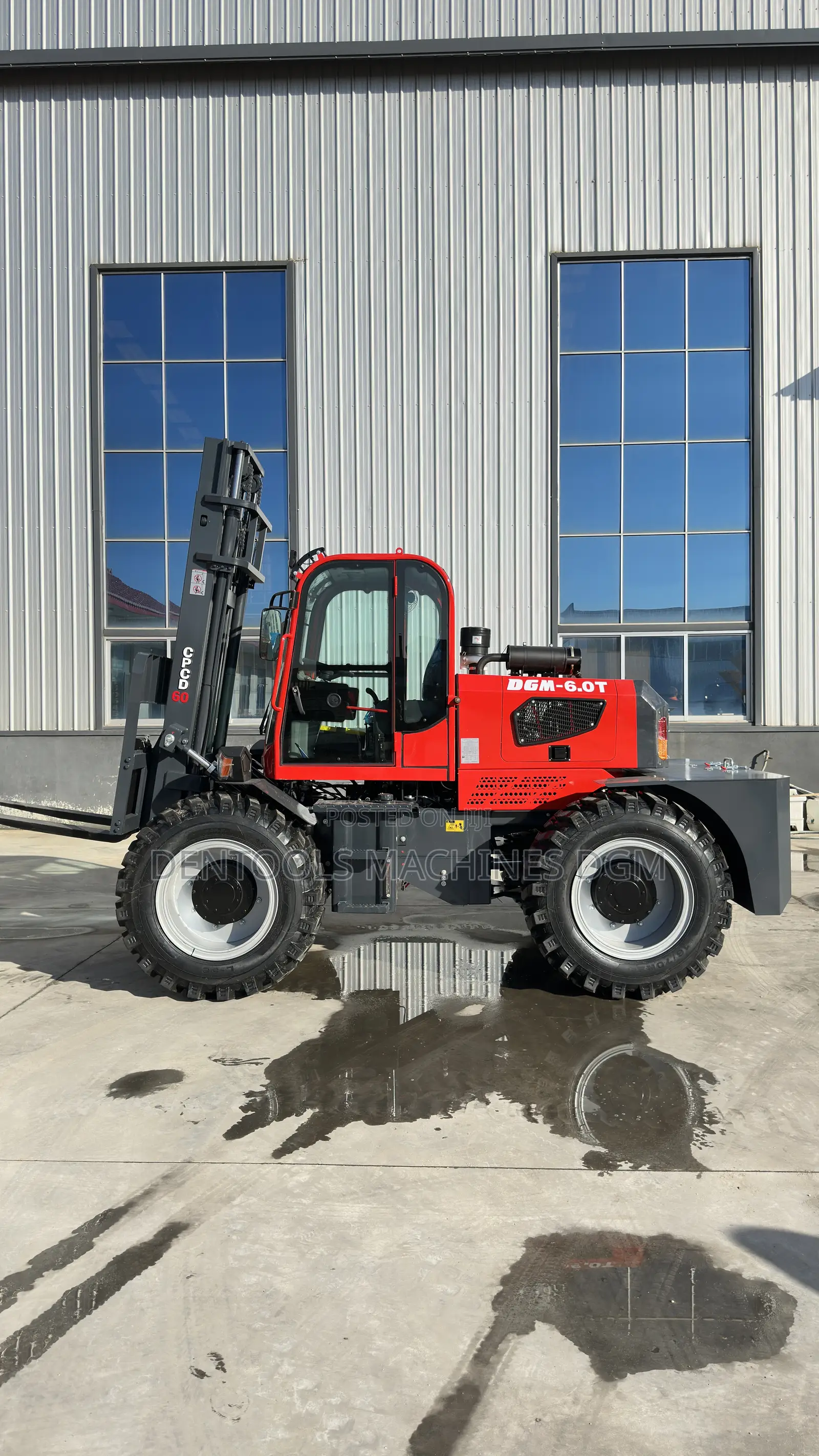 DGM Mobile Forklift Terrain 6 Tons