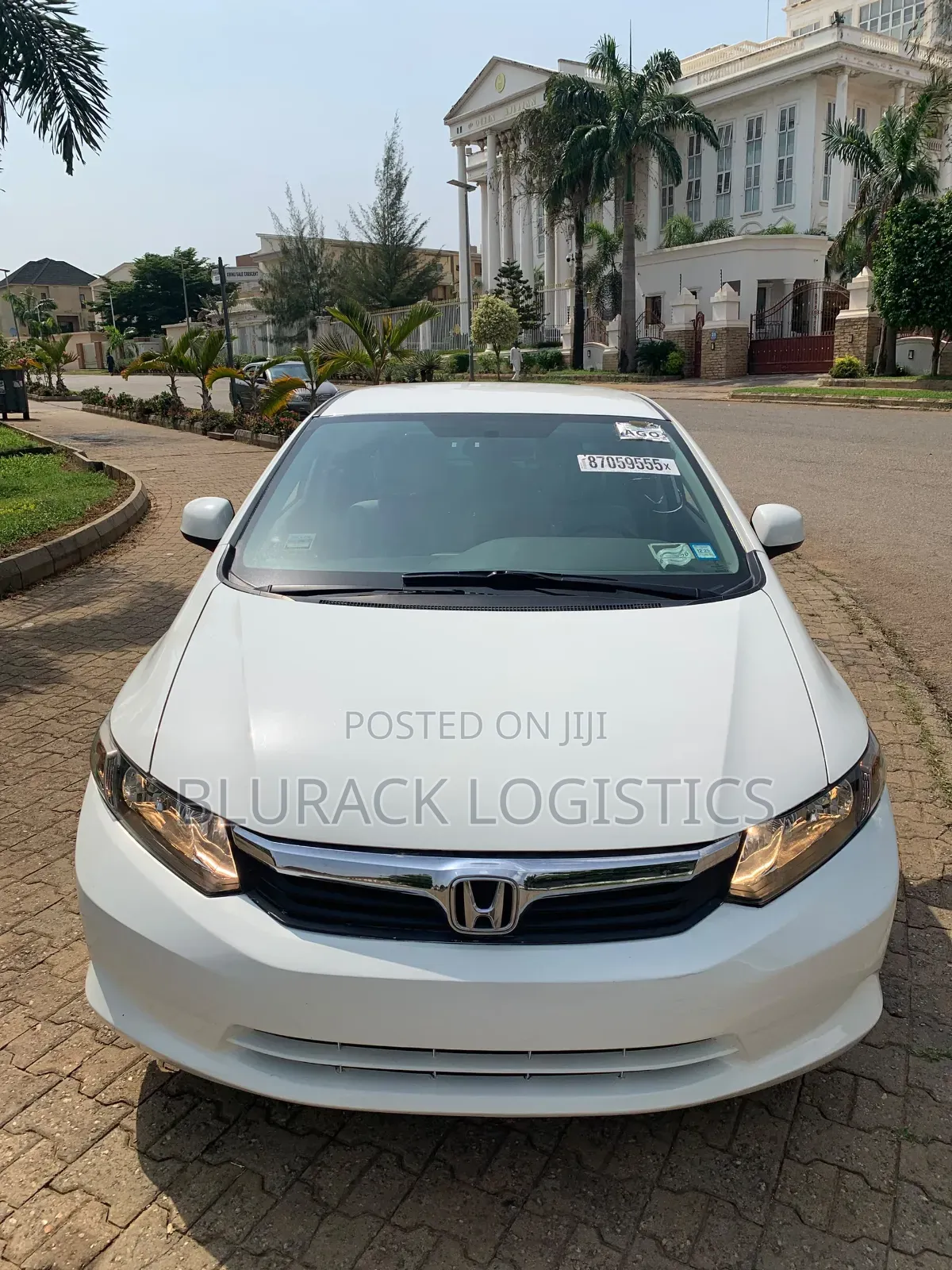 Honda Civic EX-L Sedan 2012 White