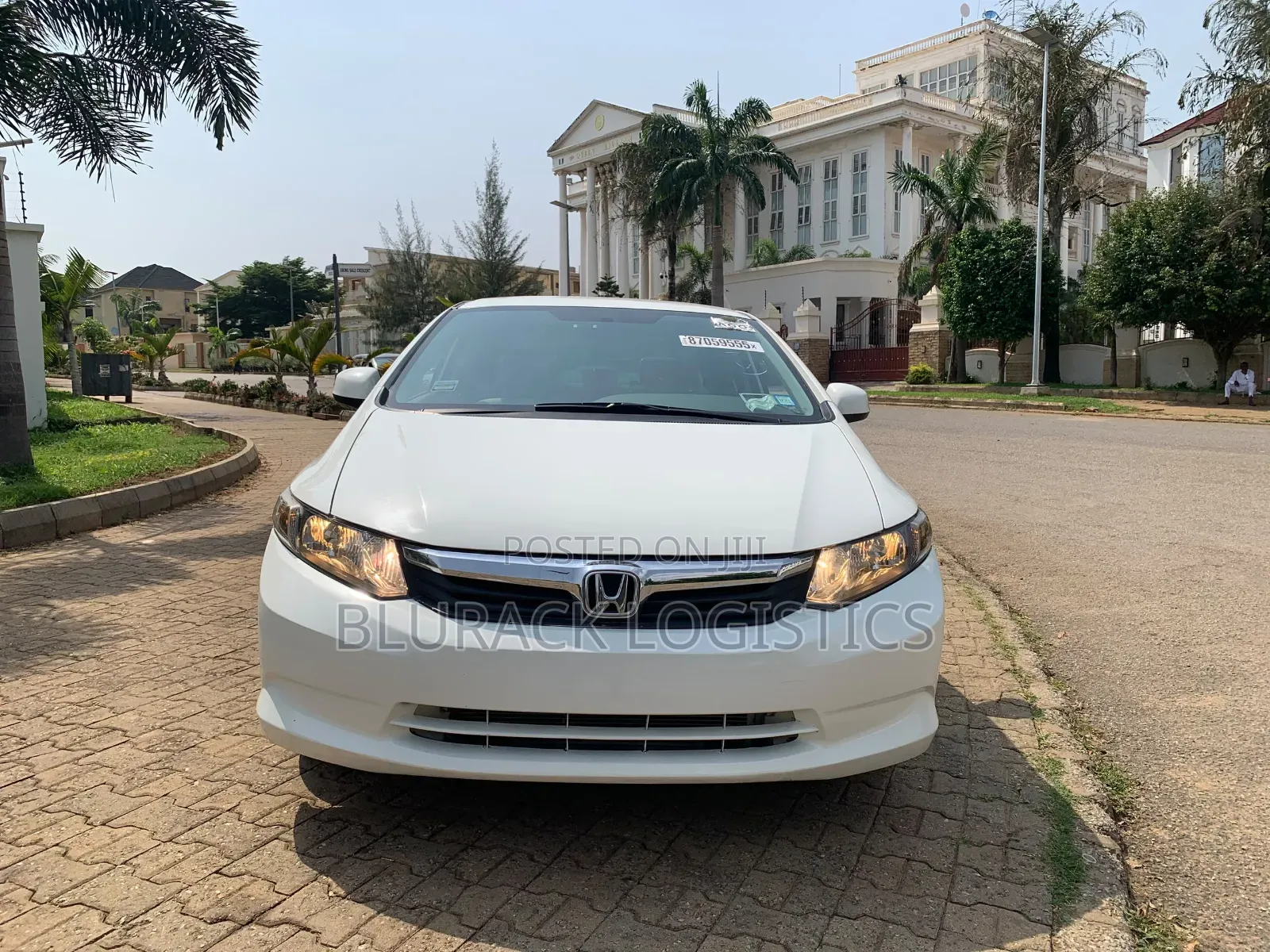 Honda Civic EX-L Sedan 2012 White