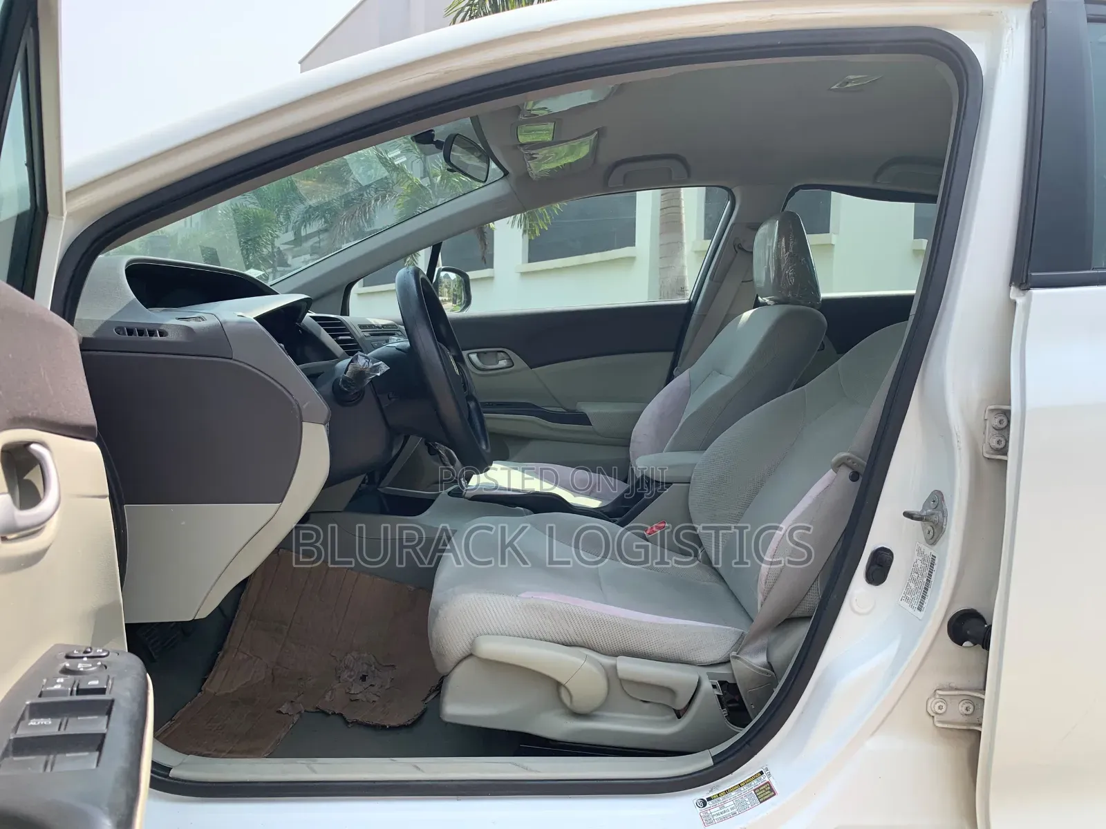 Honda Civic EX-L Sedan 2012 White