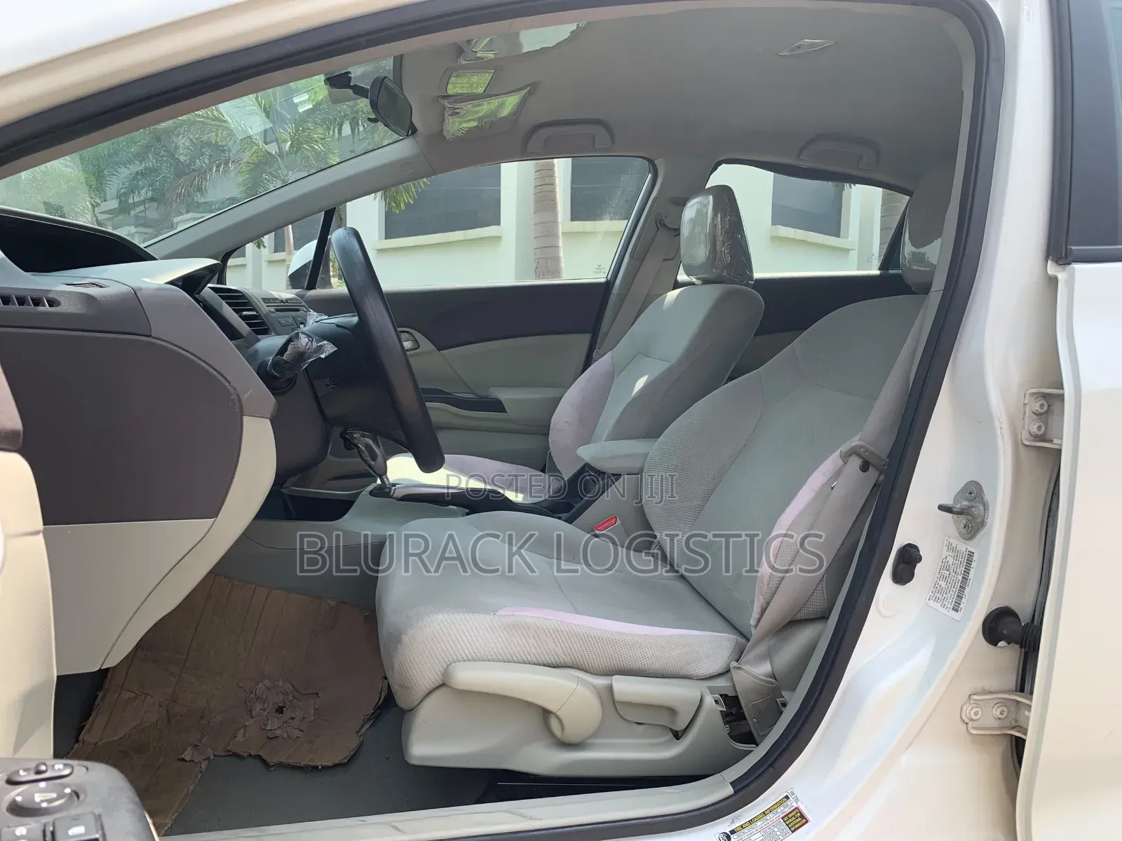 Honda Civic EX-L Sedan 2012 White