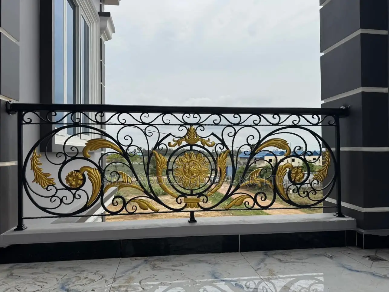 Cast Wrought Iron Rail