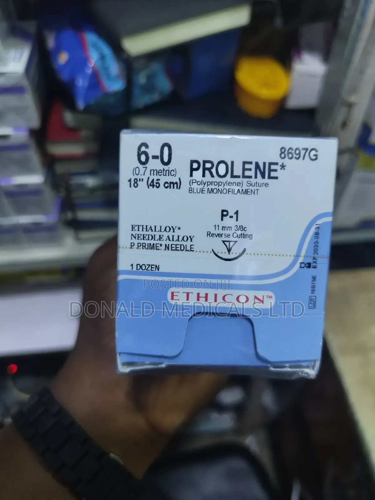 (All) Ethicon Sutures - Vicryl , Monocryl , PDS , Prolene , Ethilon.