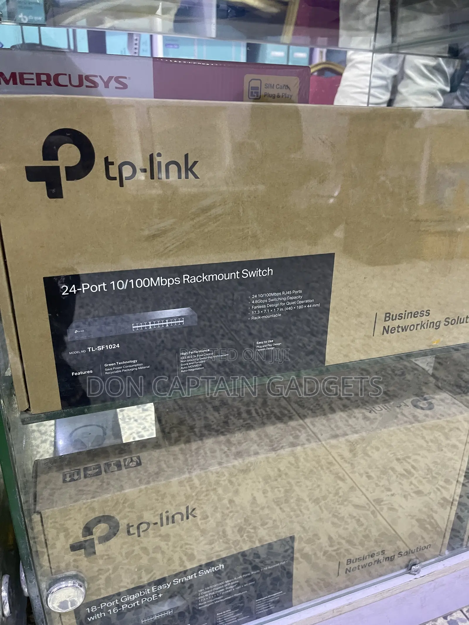 Tp-Link Tl-Sf1024 24 Port 10/100mbps Rackmount Switch