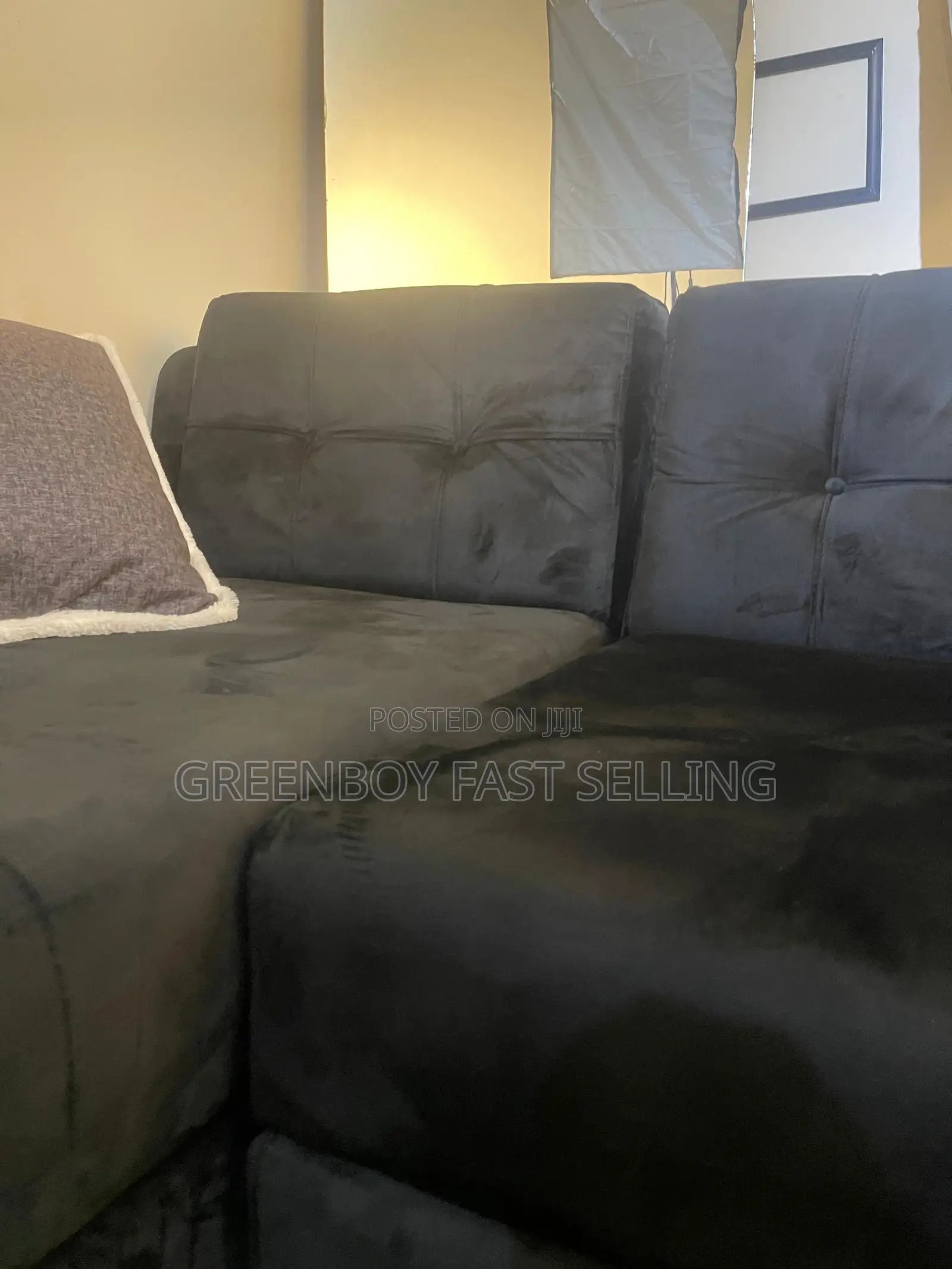 L Shape Home Furniture 3 Seaters