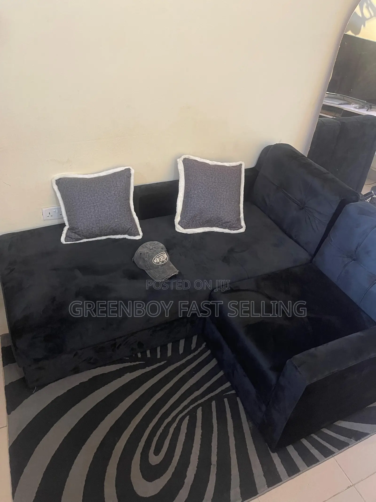 L Shape Home Furniture 3 Seaters