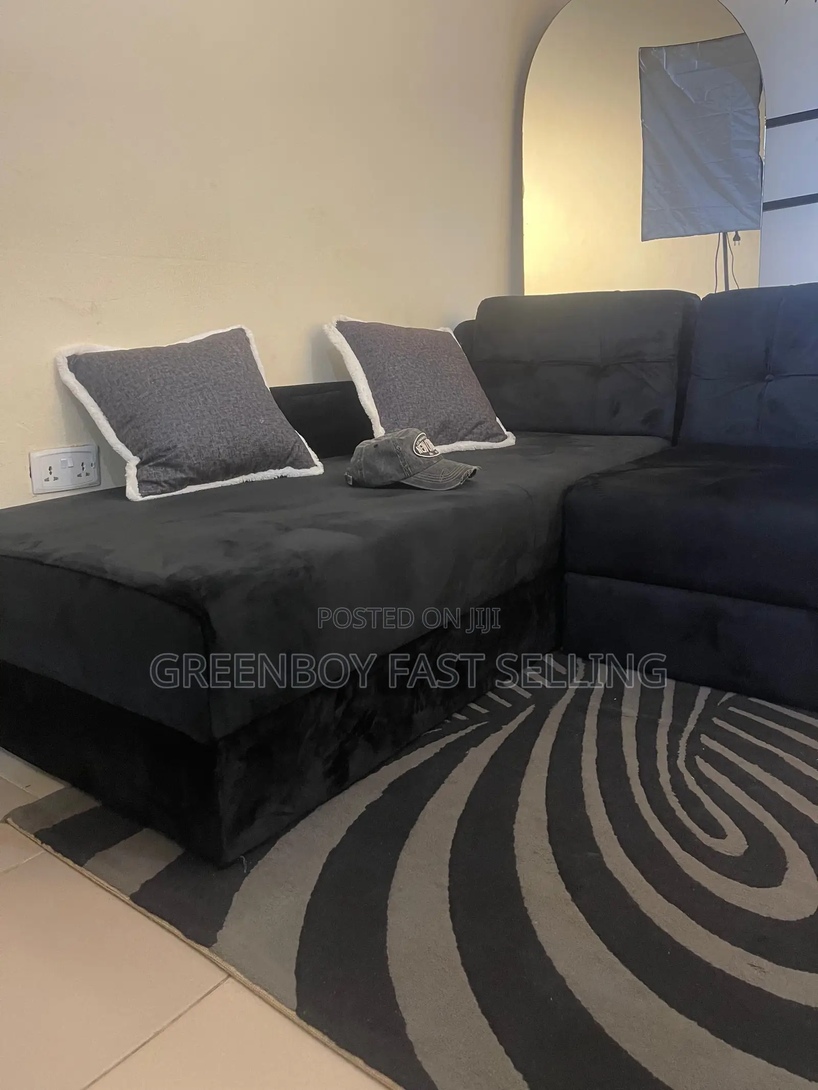 L Shape Home Furniture 3 Seaters