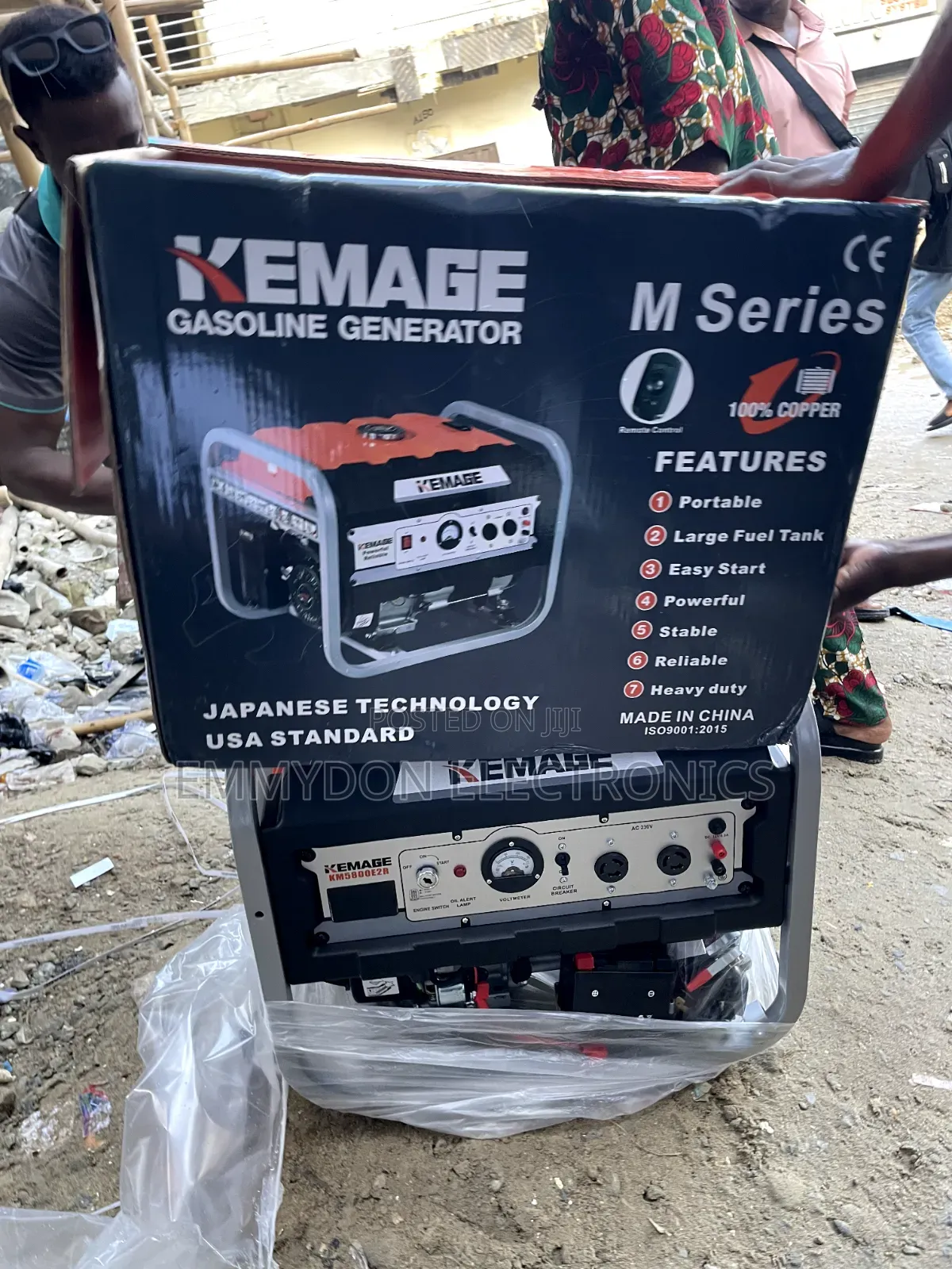 Kemage Km5800e2r High-Efficiency Petrol Generator