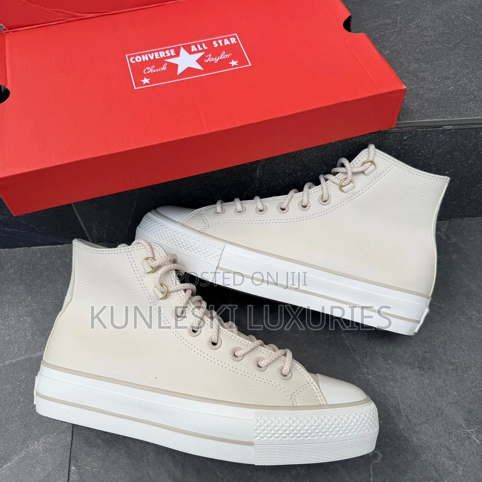 Original Converse Chucks 70 Leather / Canvas High Too Sneakers