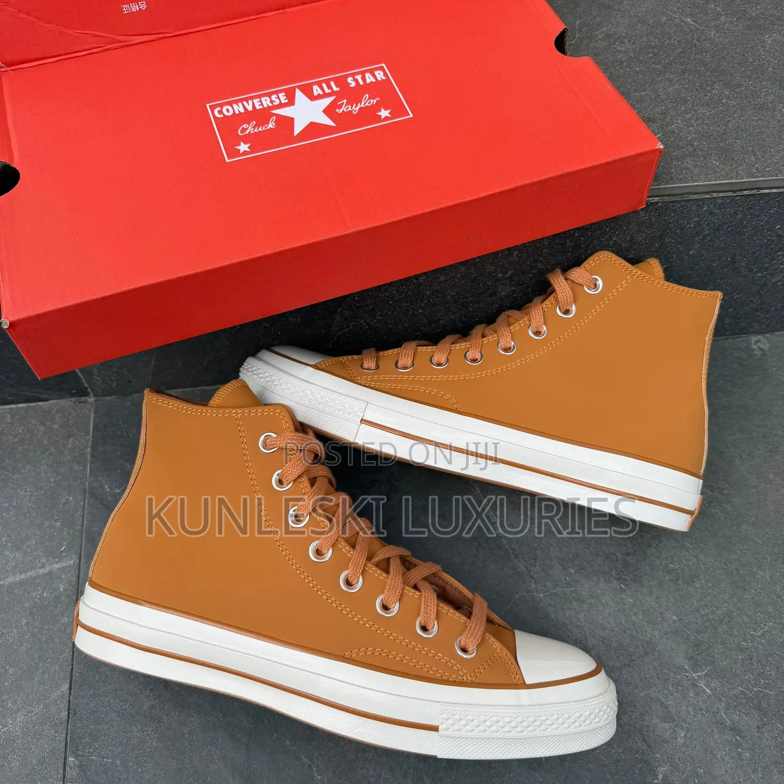 Original Converse Chucks 70 Leather / Canvas High Too Sneakers