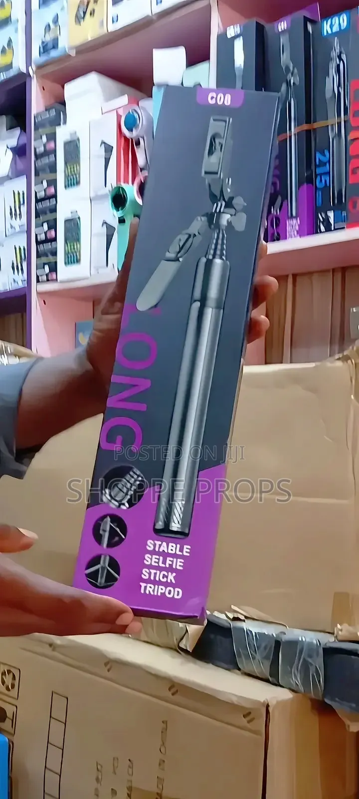 C08 7ft Sturdy Selfie Stick Tripod