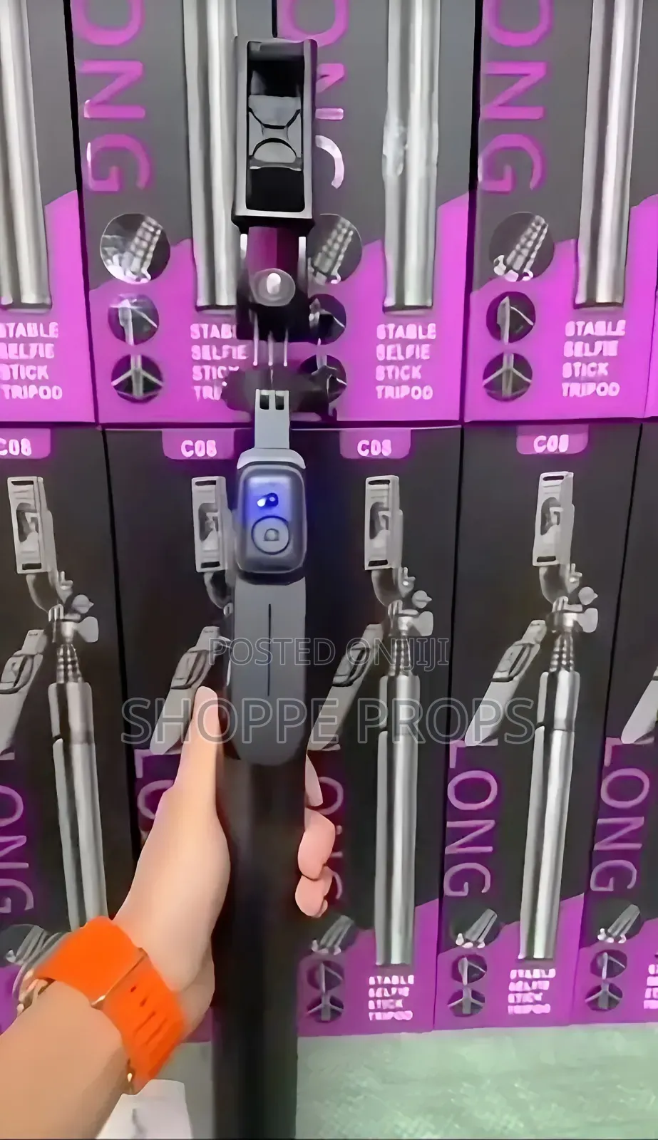 C08 7ft Sturdy Selfie Stick Tripod