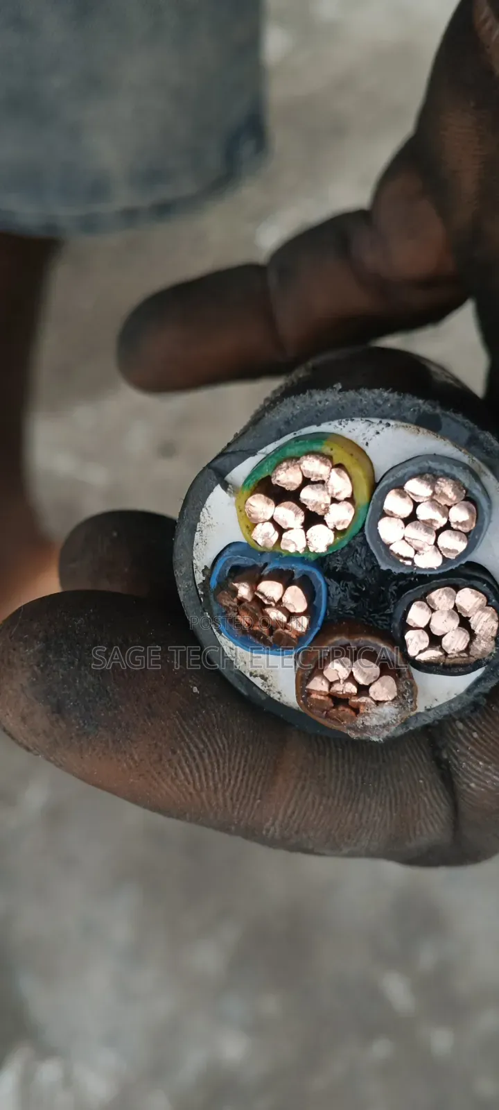 50mm 5core Nigerchin Armoured Cable