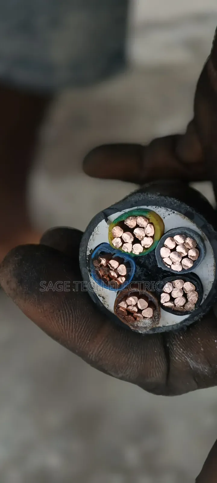 50mm 5core Nigerchin Armoured Cable