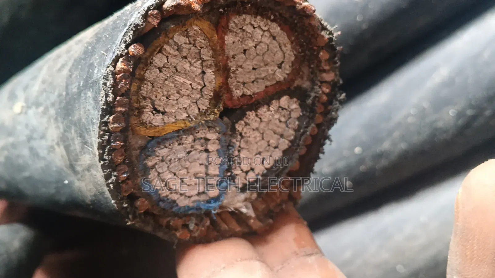 240mm 4core Nigerchin Aluminum Armoured Cable