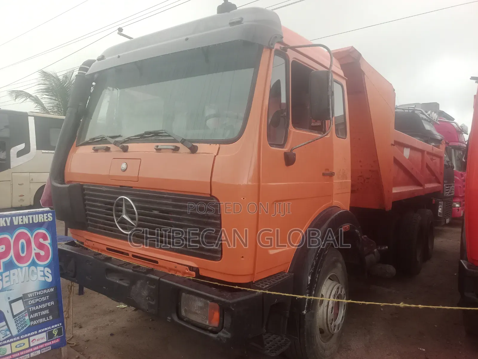 Mercedes Benz 2628 Tipper 10 Tyres (Foreign Used)
