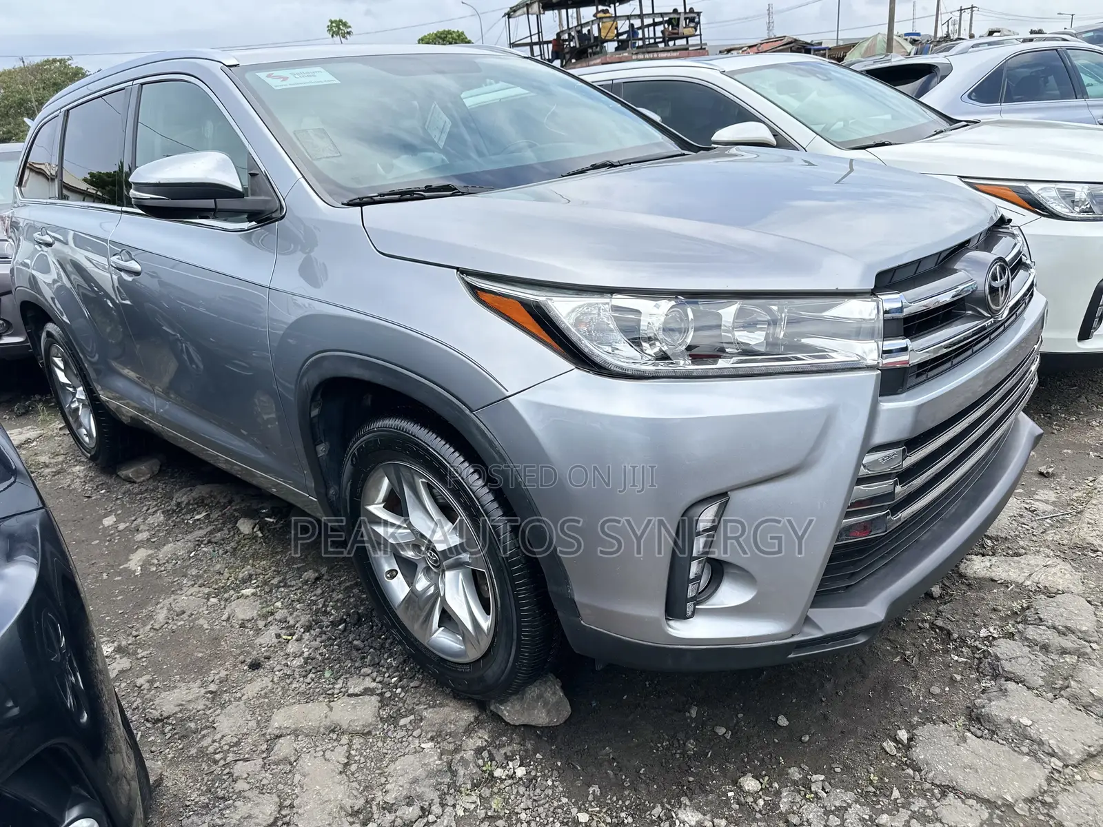 Toyota Highlander Limited V6 4x2 (3.5L 6cyl 6A) 2016 Silver