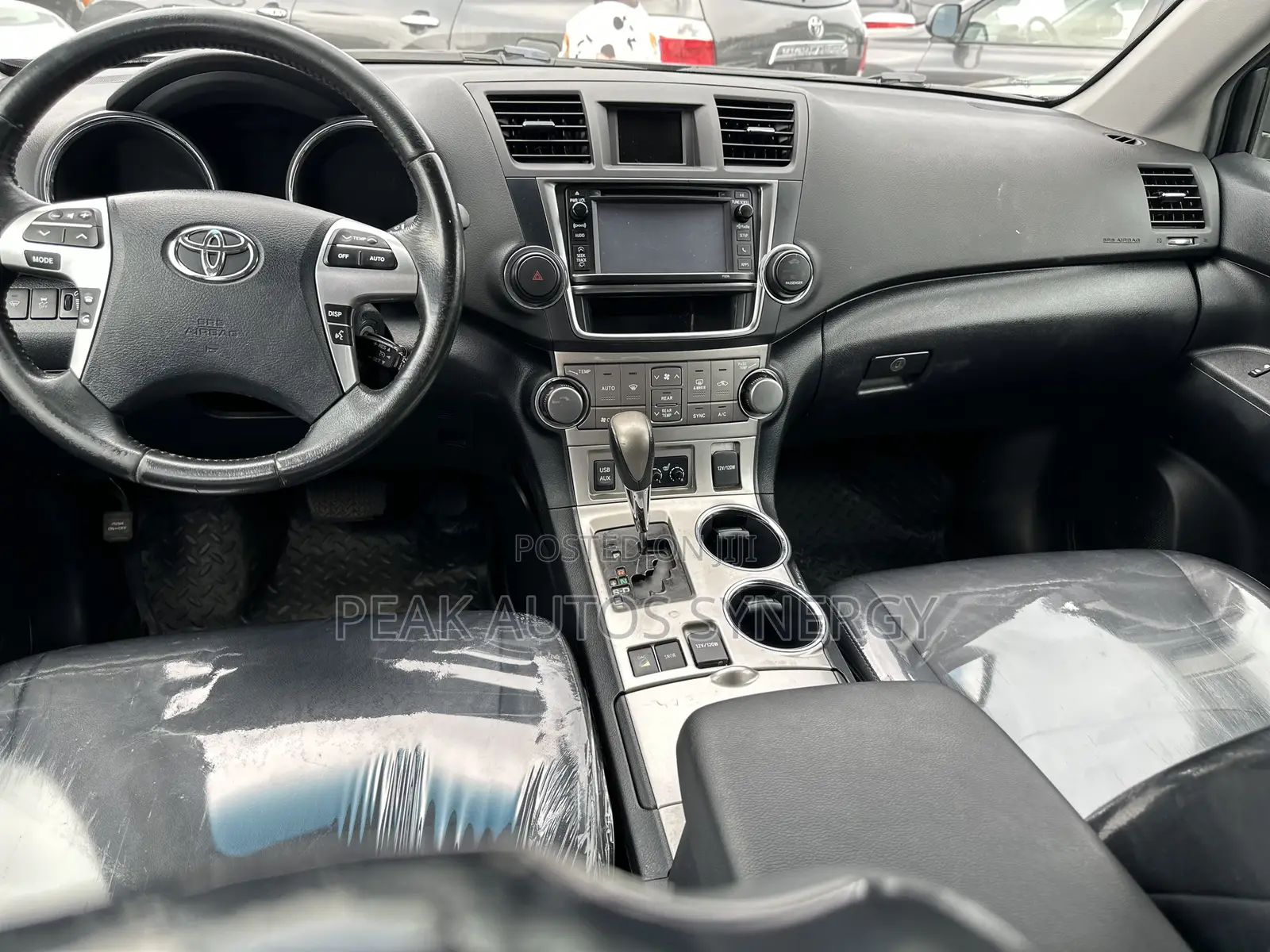 Toyota Highlander SE 3.5L 4WD 2013 Black