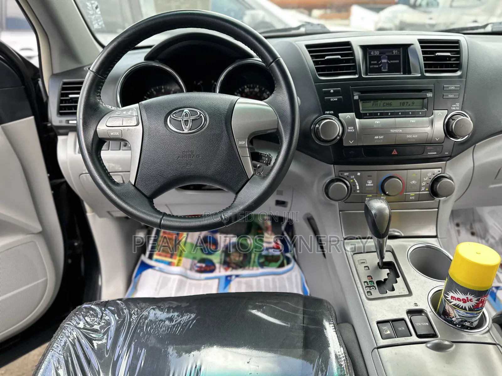 Toyota Highlander Sport 2008 Black