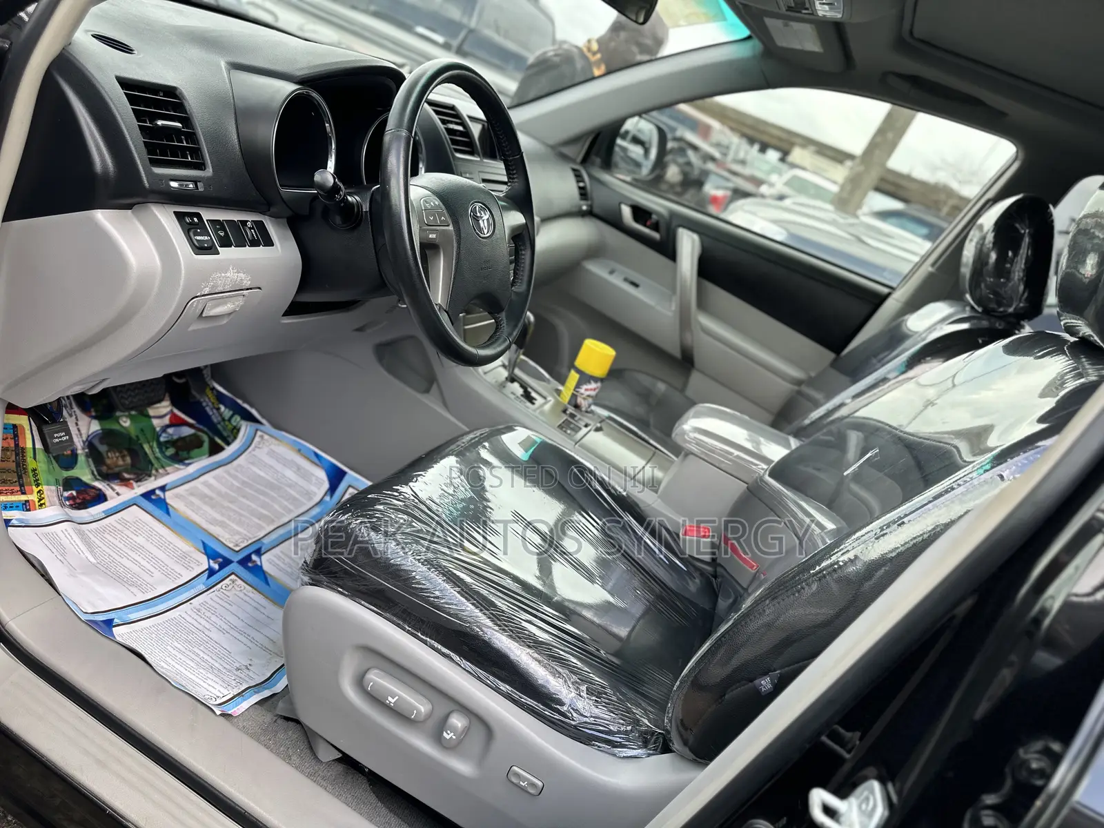 Toyota Highlander Sport 2008 Black