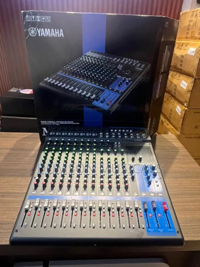 Yamaha Mg16xu 16 Channels Usb Recording Mixer Fx