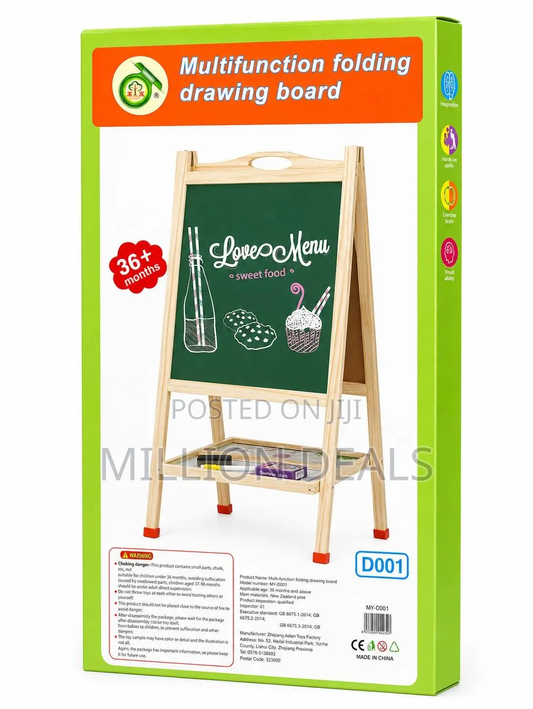 Multifunctional Folding Drawing Board Ages3+