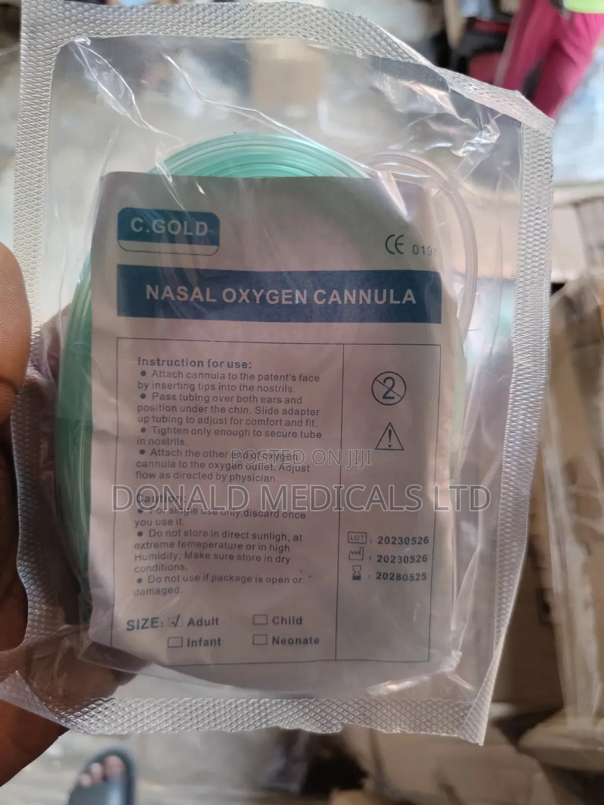 Oxygen Mask - Nasal Oxygen Cannula - Non Rebreathing - Nebuliser Mask.