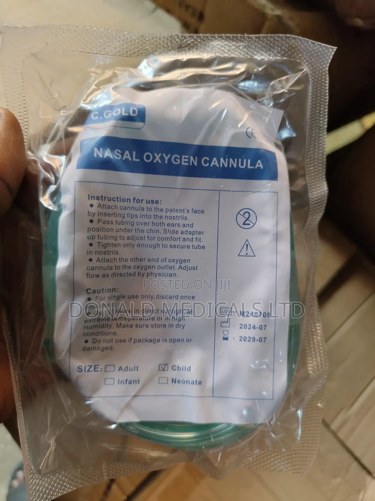 Oxygen Mask - Nasal Oxygen Cannula - Non Rebreathing - Nebuliser Mask.