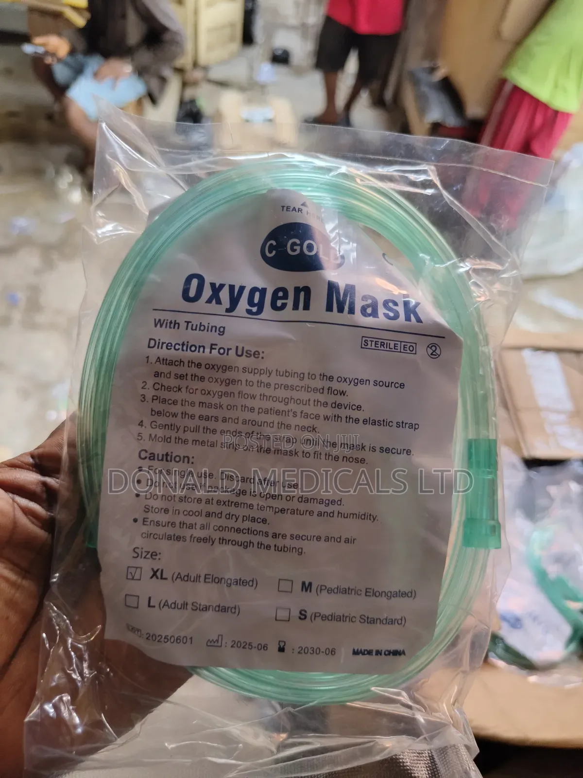 Oxygen Mask - Nasal Oxygen Cannula - Non Rebreathing - Nebuliser Mask.