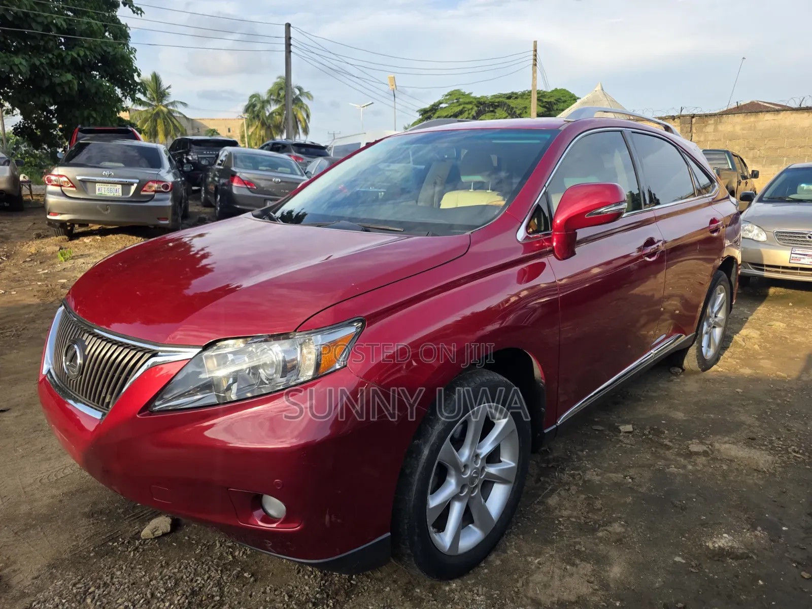 Lexus RX 2011 Red