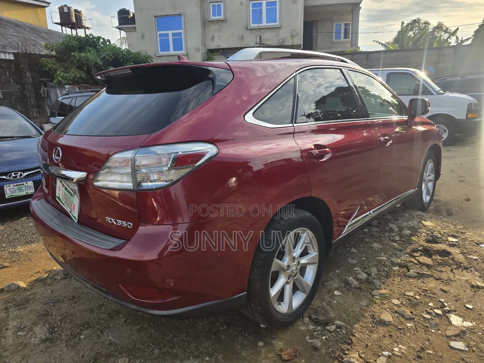 Lexus RX 2011 Red
