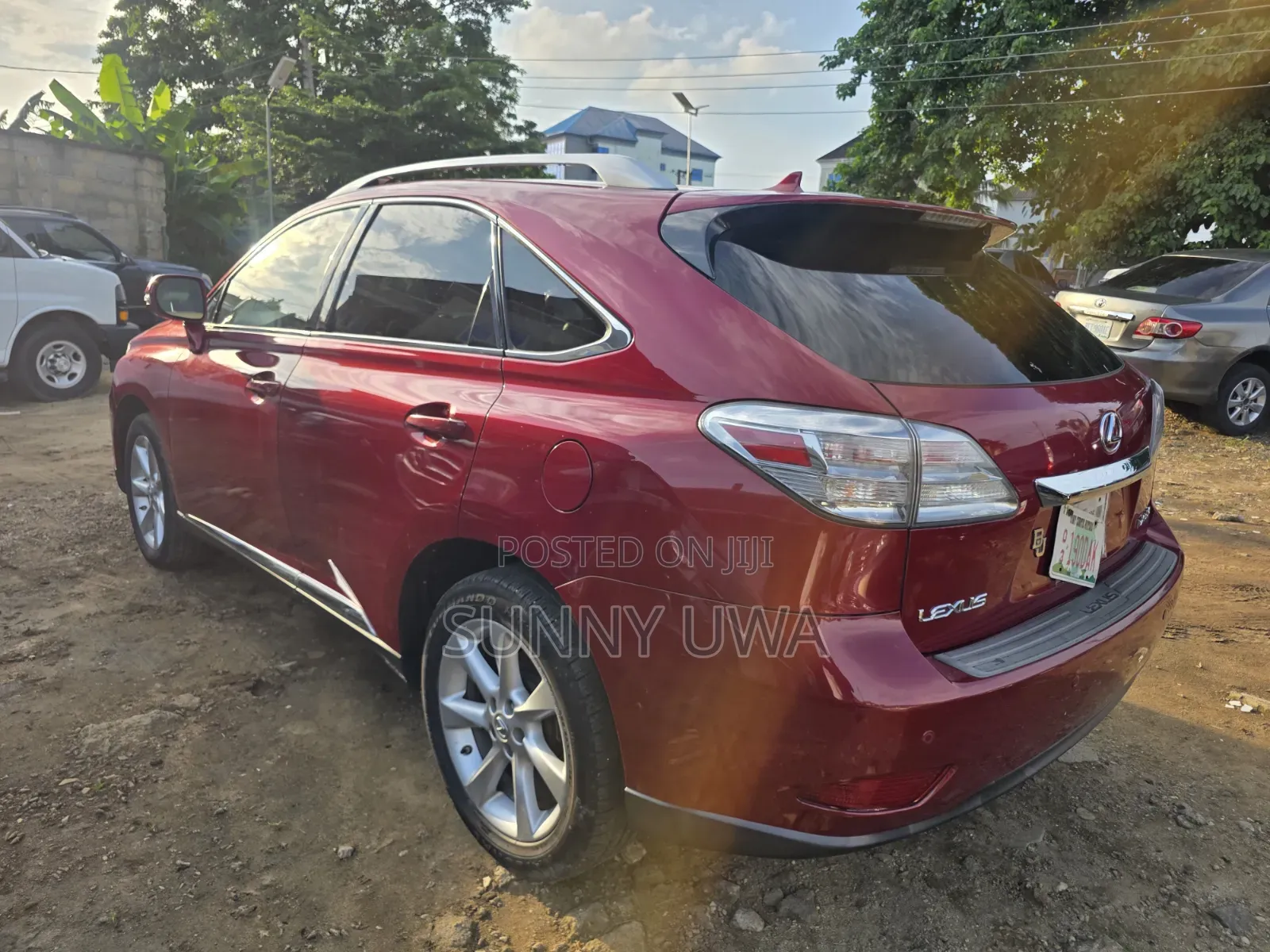 Lexus RX 2011 Red